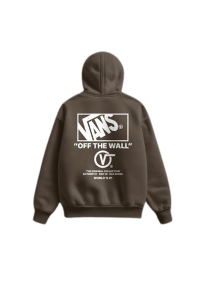 sudaderas vans stacked hi marron VN000ST5FST1 2