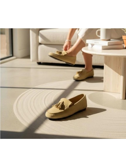 mocasines imp. y venta levantina gg5760 AMARILLO