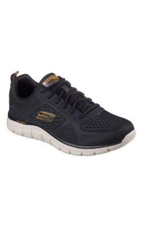 deportivos fitnnes skechers track-leshur negro 232758