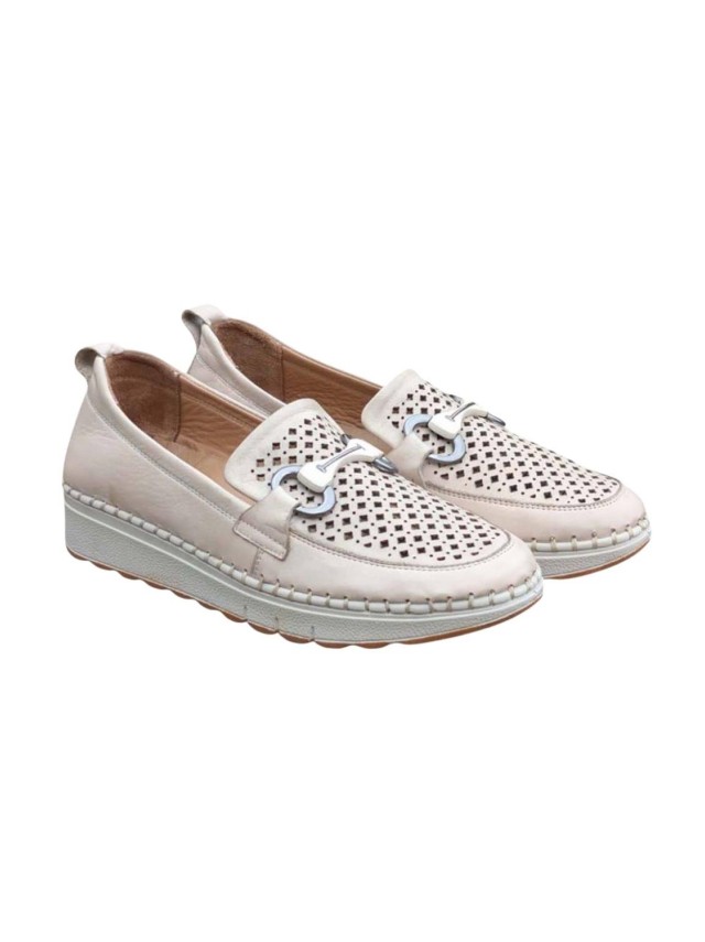 mocasines 48horas crema 610901