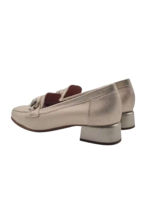 mocasines pitillos crema 11150