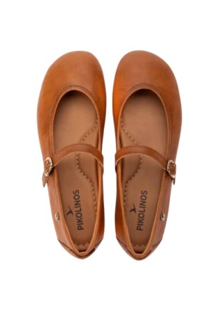 merceditas y bailarinas pikolinos carmona brandy w2s-2631co