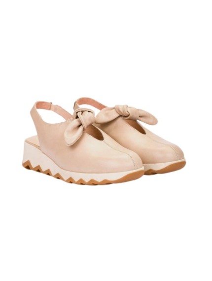 zapatos cuña wonders simon 02 beige c-7602 2