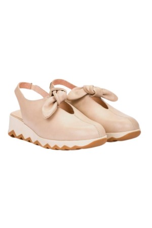 zapatos cuña wonders simon 02 beige c-7602