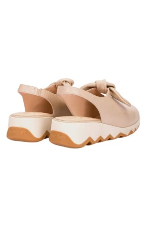 zapatos cuña wonders simon 02 beige c-7602