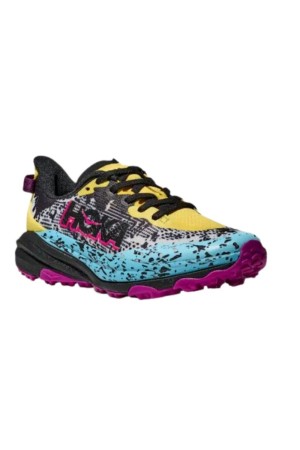 deportivos running hoka speedgoat 6 amarillo-negro 1156933eck