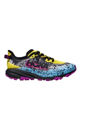 deportivos running hoka speedgoat 6 amarillo-negro 1156933eck