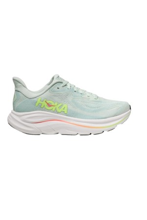 deportivos running hoka clifton 10 verde agua 1162031sls