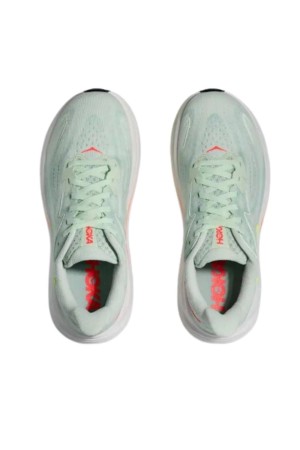 deportivos running hoka clifton 10 verde agua 1162031sls