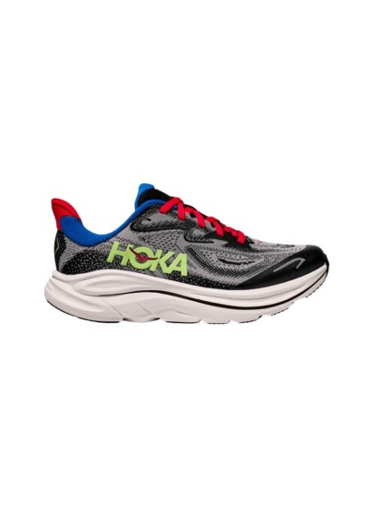 deportivos running hoka clifton 10 gris-negro 1168860fry 2