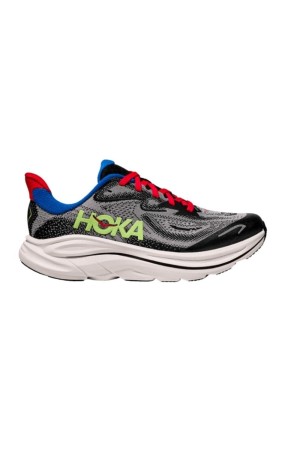 deportivos running hoka clifton 10 gris-negro 1168860fry