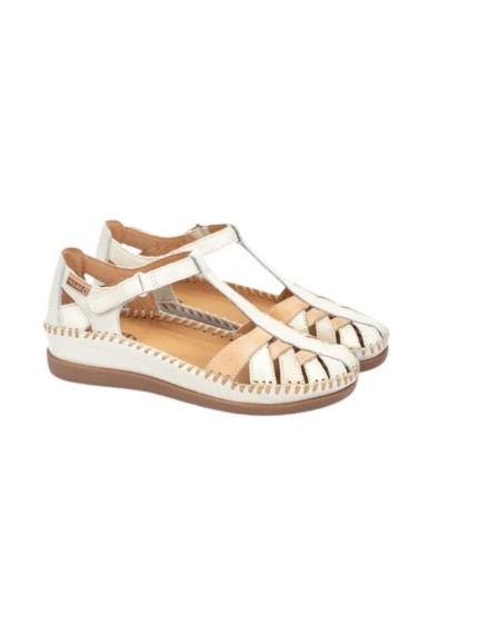 sandalias cuña pikolinos cadaques nata w8k-0705c1 2