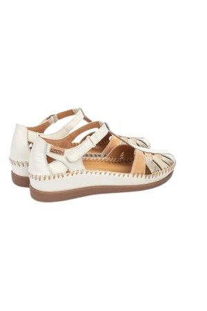 sandalias cuña pikolinos cadaques nata w8k-0705c1