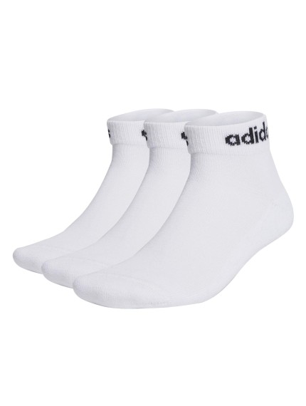unisex calcetines adidas lin ankle blanco ht3457