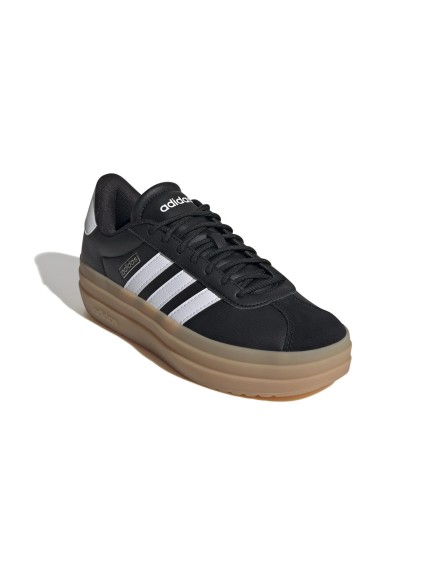 deportivos casual adidas court bold negro ih3081