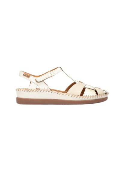 sandalias cuña pikolinos cadaques nata w8k-0847c1