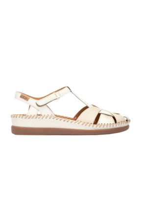 sandalias cuña pikolinos cadaques nata w8k-0847c1