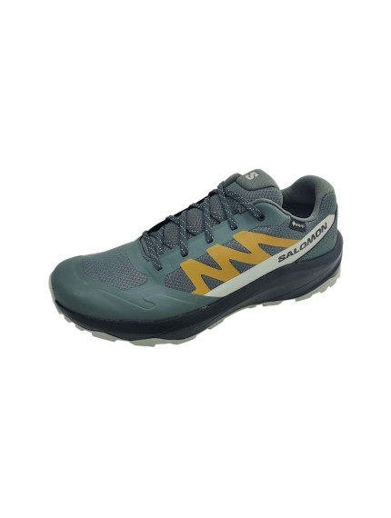 deportivos trekking salomon outscape gtx oliva-negro... 2