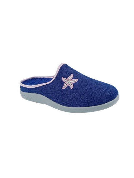 zapatillas casa abiertas javer marino 26-347