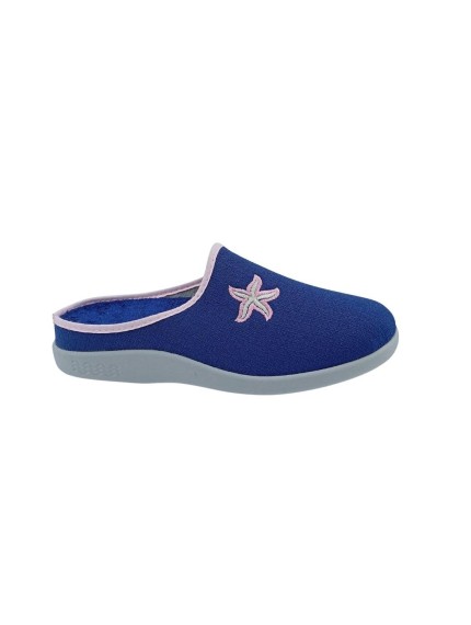 zapatillas casa abiertas javer marino 26-347 2