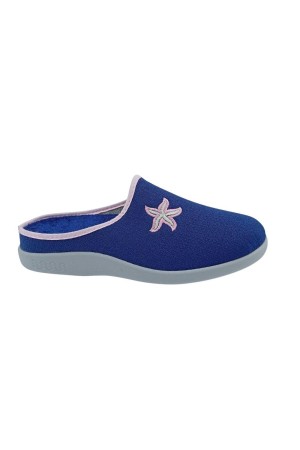 zapatillas casa abiertas javer marino 26-347