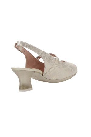 zapatos de salon pitillos oro 11183