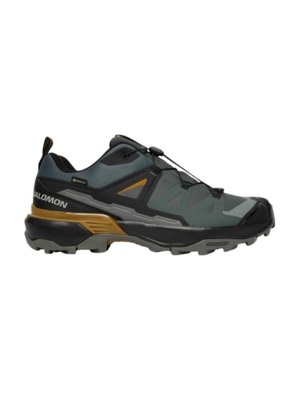 deportivos trekking salomon x ultra 360 gtx negro-verde...