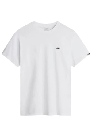 camisetas vans left chest blanco VN000R9XWHT1