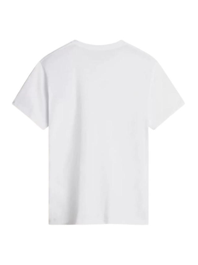 camisetas vans left chest blanco...