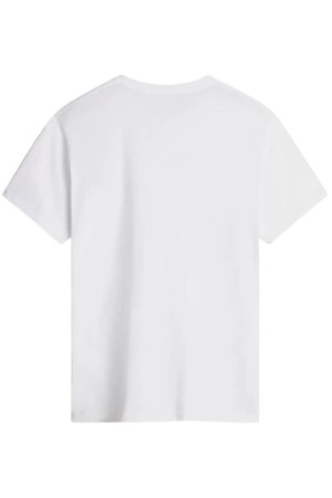 camisetas vans left chest blanco VN000R9XWHT1