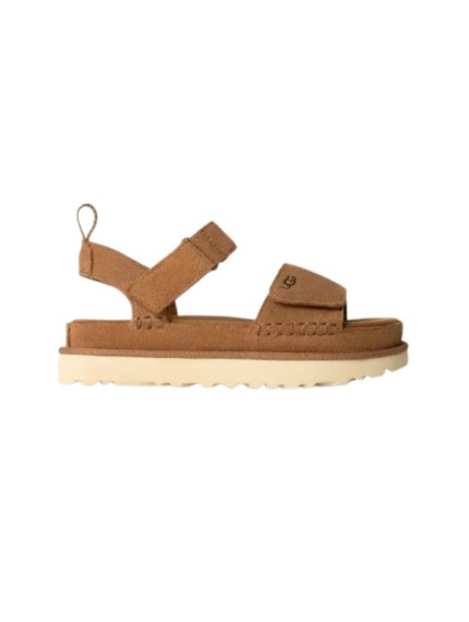 sandalias planas ugg goldenstar chestnut 1136783