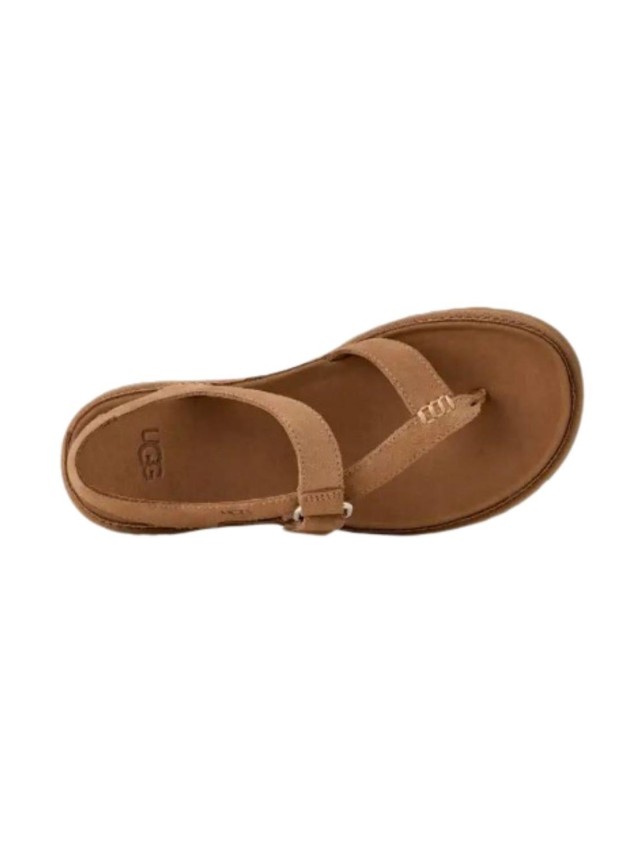 sandalias planas ugg chesnut...