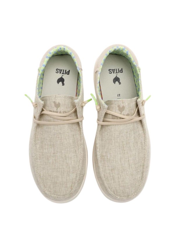 zapatos sport pitas poppy BEIGE