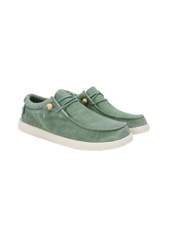 WALLABI WASHED PITAS VERDE CLARO