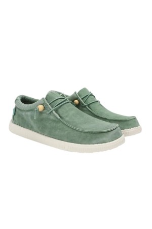 WALLABI WASHED PITAS VERDE CLARO