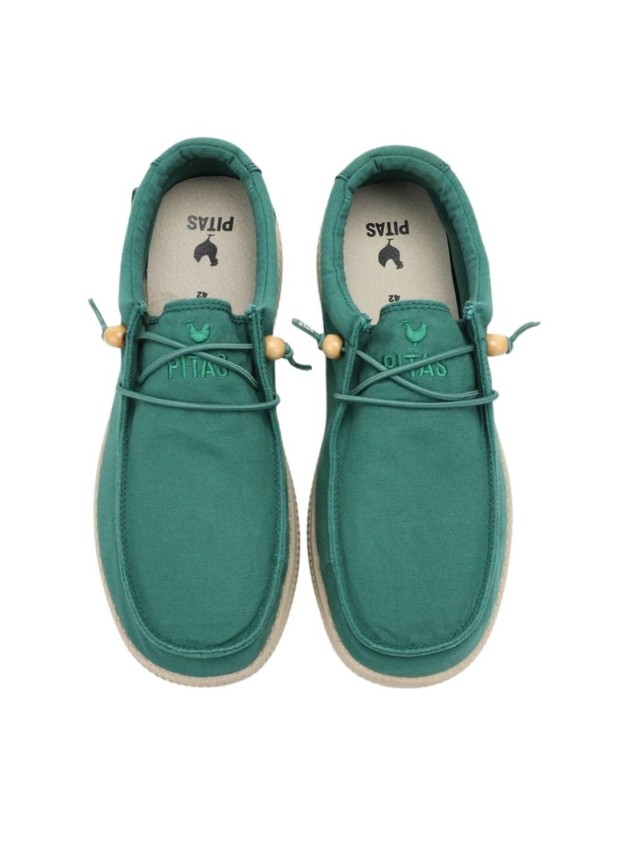 WALLABI WASHED PITAS VERDE OSCURO