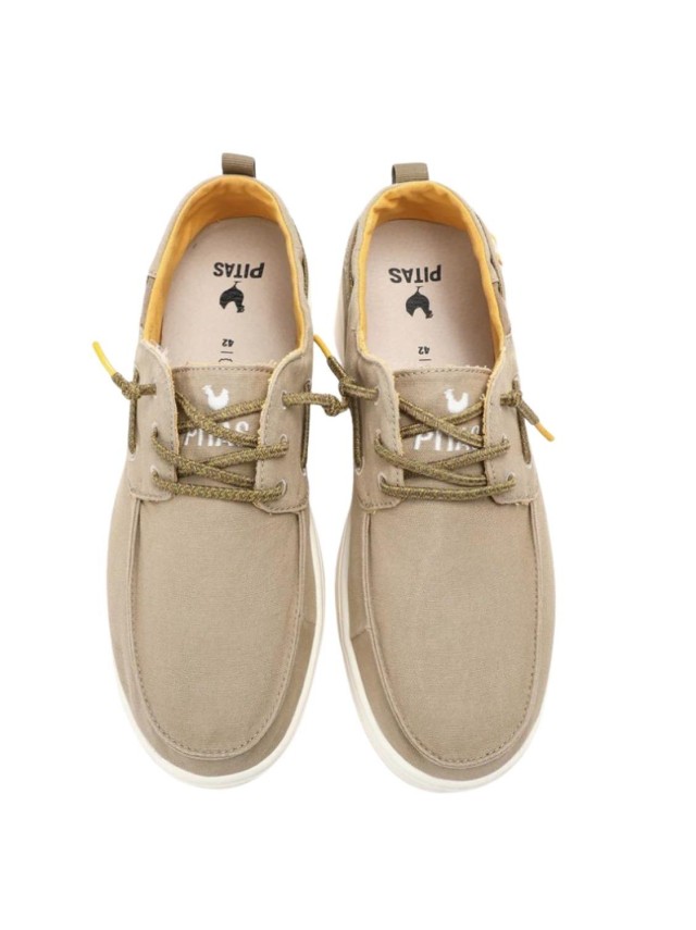 zapatos nauticos  pitas maui BEIGE
