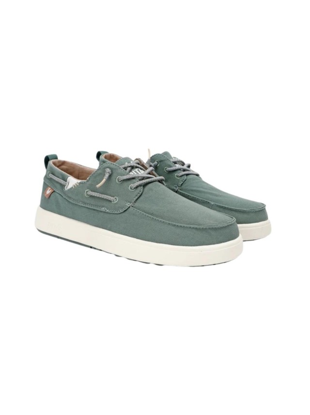 zapatos nauticos  pitas maui VERDE