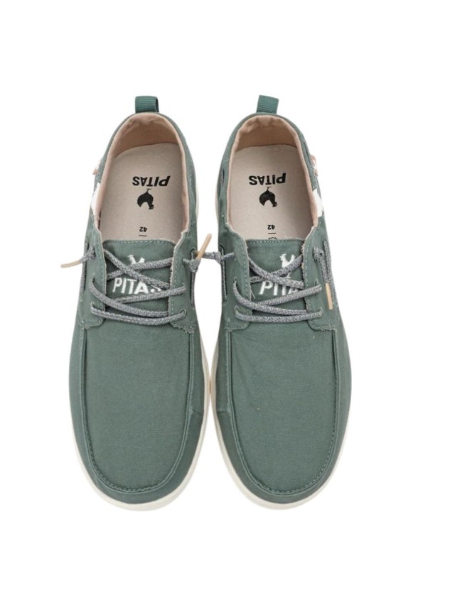 zapatos nauticos  pitas maui VERDE