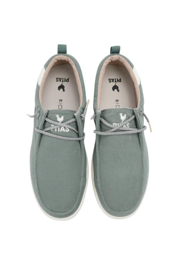 zapatos sport pitas biarritz VERDE