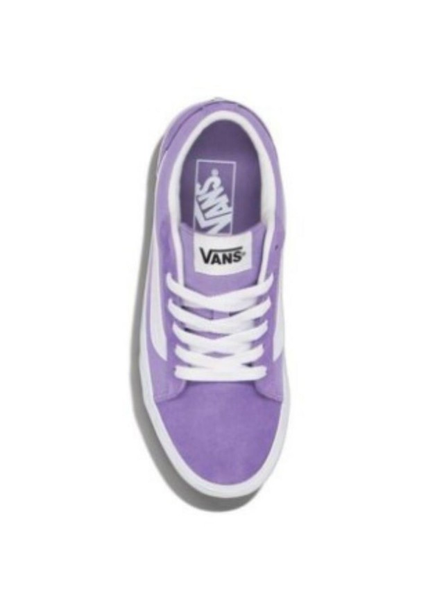 deportivos casual vans vero ls lila...