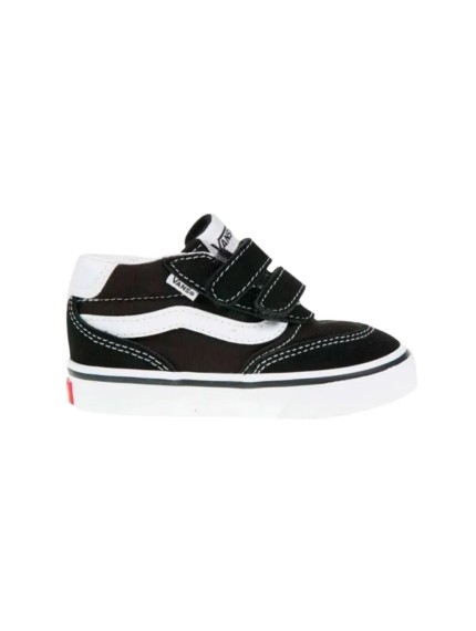 deportivos casual vans brooklyn mid negro-blanco vn000ebqzw1