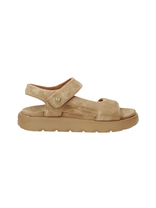 sandalias planas panama jack cuero...