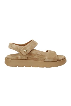sandalias planas panama jack cuero bruma b2