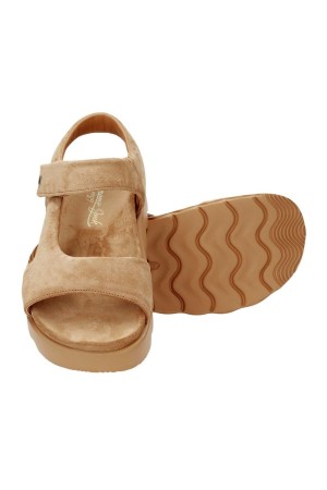 sandalias planas panama jack cuero bruma b2