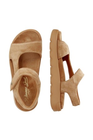 sandalias planas panama jack cuero bruma b2