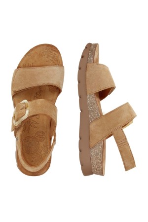 sandalias planas panama jack cuero sara b1