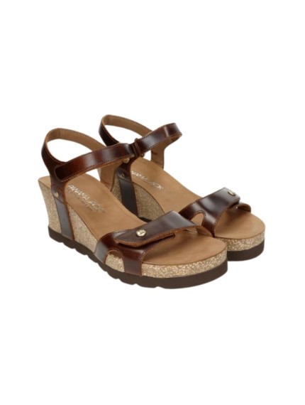 sandalias cuña panama jack cuero julia clay b1 2