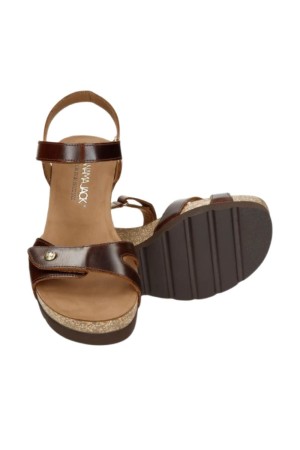 sandalias cuña panama jack cuero julia clay b1