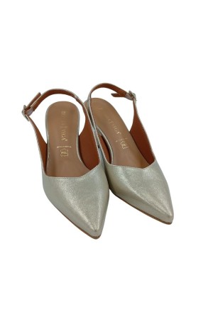 zapatos de salon daniela vega adhara  platino 2315bd
